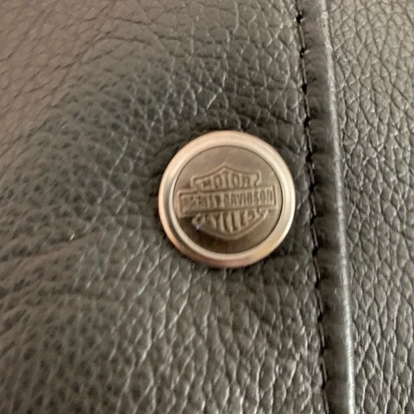 Harley Davidson Women’s USA Leather Vest Med EUC​​​​​​​​ - Picture 7 of 10